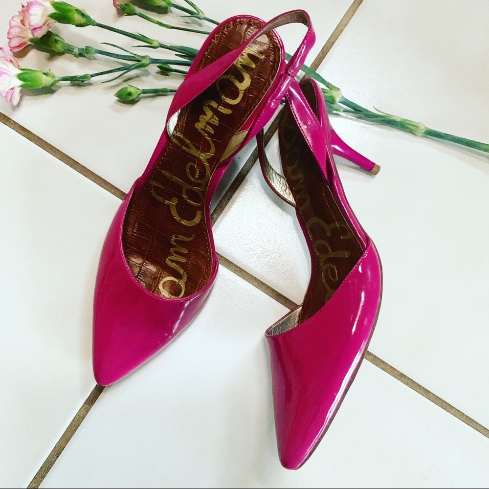 Sam Edelman Orly Slingback Patent Pumps, 7.5